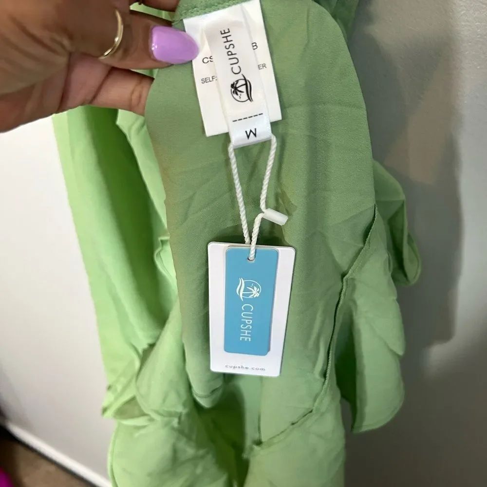 Cupshe Julieta Twist Front Cut Out Dress NWT - Picture 4 of 5